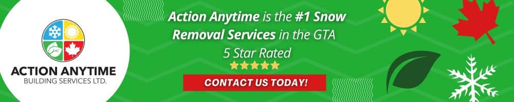 Action Anytime #1 snow removal service in Brampton